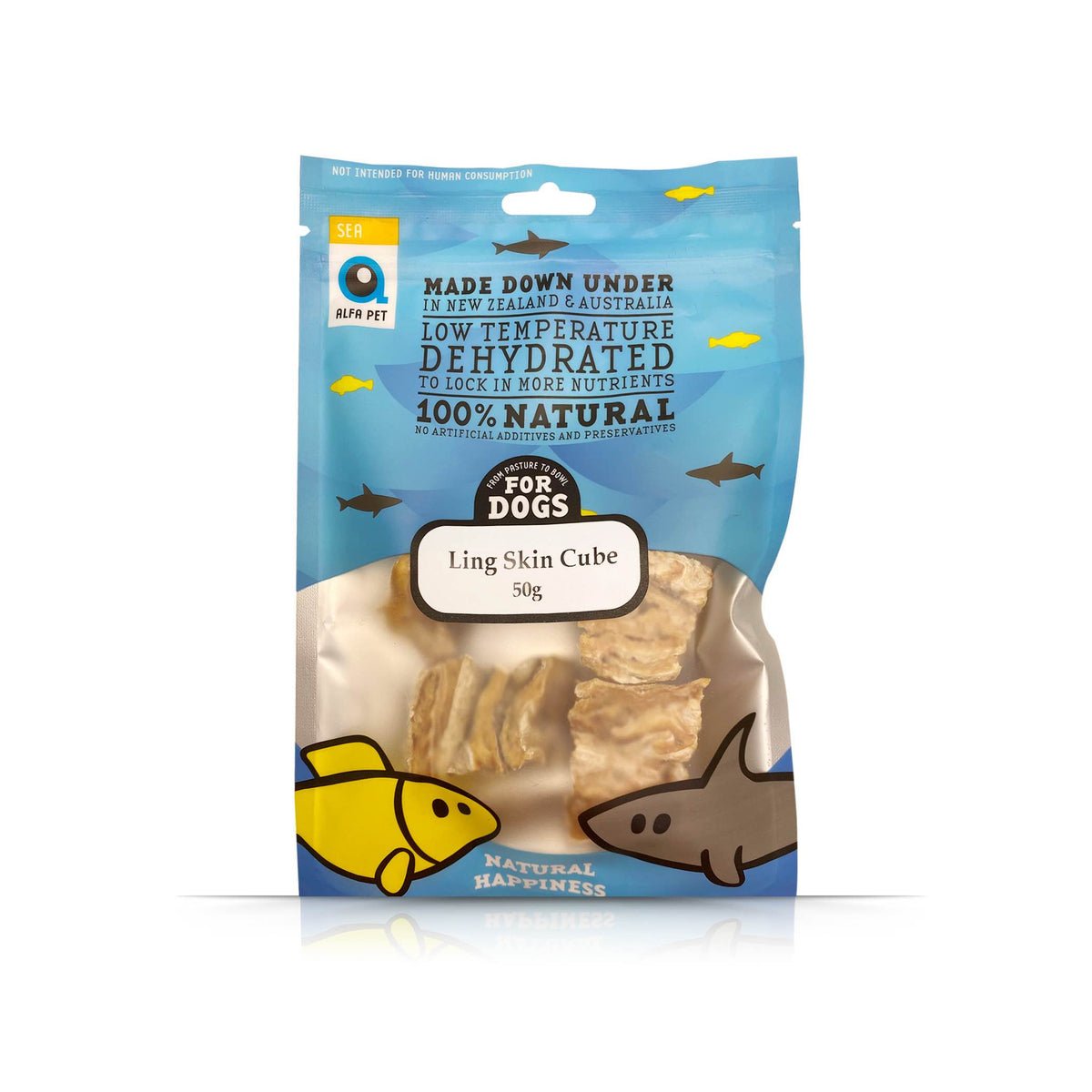 ALFAPET DOGS Ling Fish Skin Cube