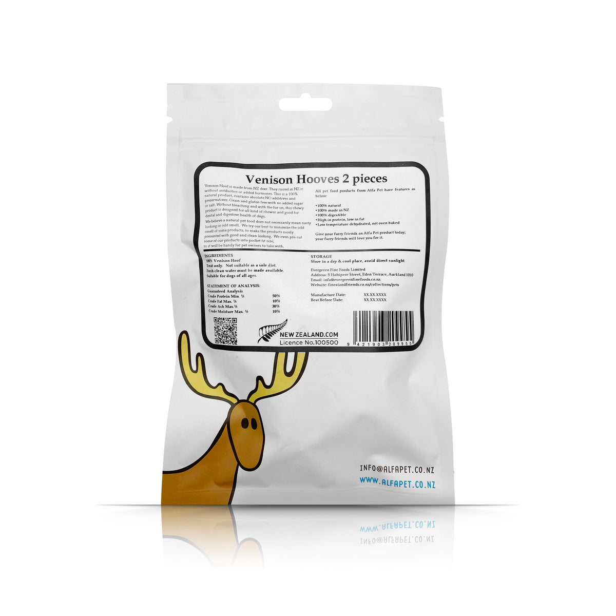 ALFA PET VENISON HOOF