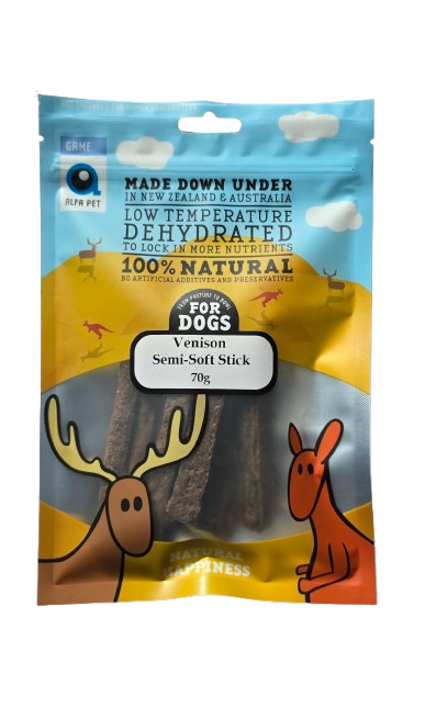 ALFAPET DOGS Venison Semi Soft Stick