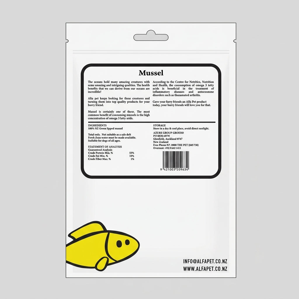 ALFA PET MUSSEL
