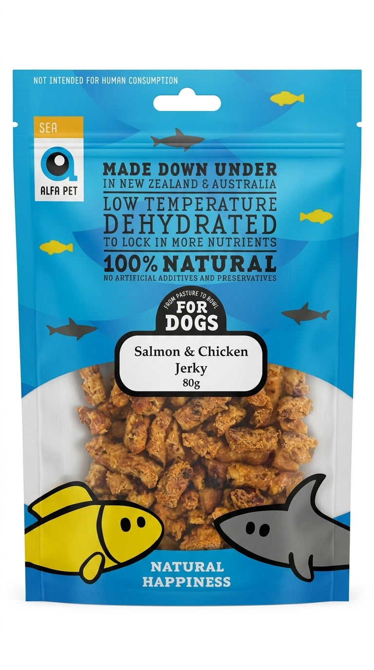 ALFAPET DOGS Salmon & Chicken Jerky